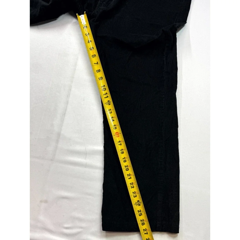 Levi's 511 Pants‎ Mens Size 38x30 Black Cotton Blend Skinny Corduroy Stretch